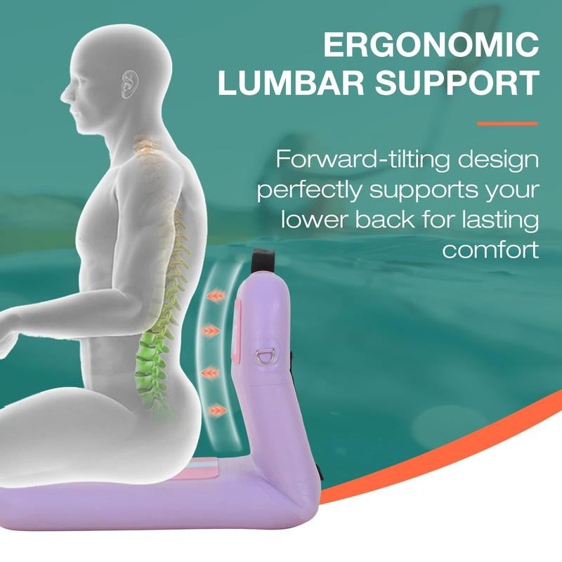 Niphean Inflatable Paddle Board Set with Paddle Board Seat and Kayak Paddles - 10’ Stable Wing Durable SUP Accessory with 1 Year Warranty, Versatile for Adults & Youth Yoga Use