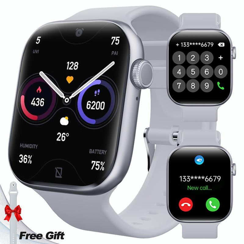 2026 Fashion Smart Watches for Women, Touch Screen Watch, Answer/Make Calls/100+ Sports Modes/Message Reminder, DIY Watch Dials, Wearable Devices, Smart Watches for Iphone/Andriod, Gift for Wife, Girl Friend