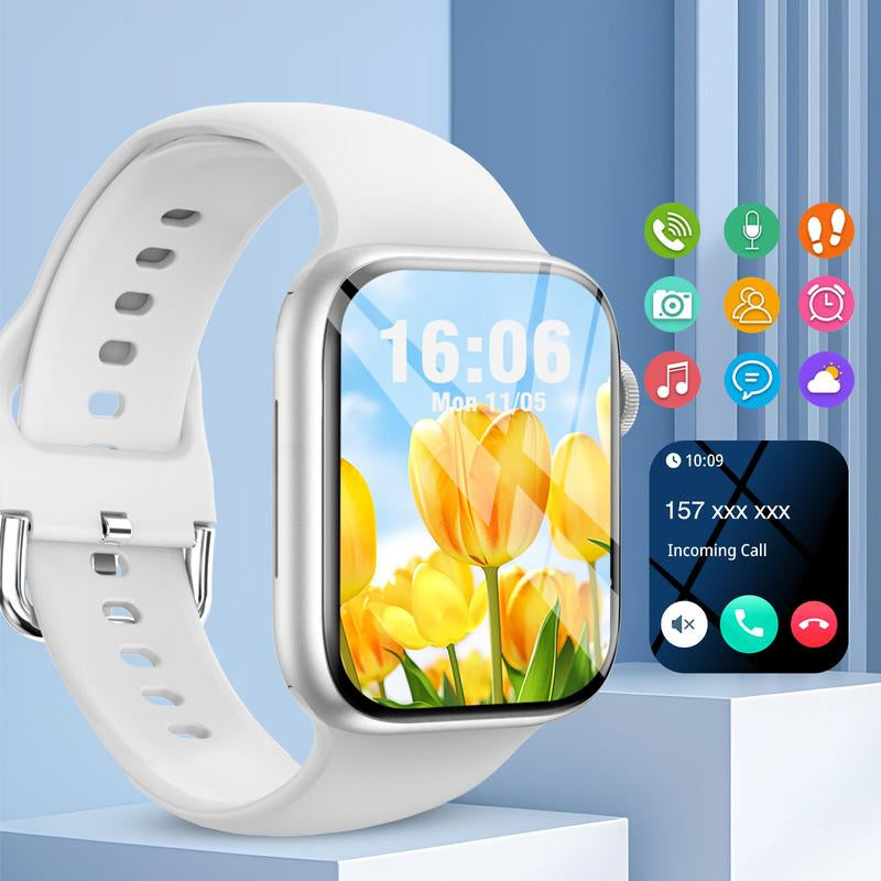 Hot Sale 2.01-Inch HD Touchscreen Smartwatch - Wireless Calling, Photo Capture, Music Control | Android/Ios Compatible, Unisex Style, Custom Watch Face, Alarm & Call/Sms Alerts