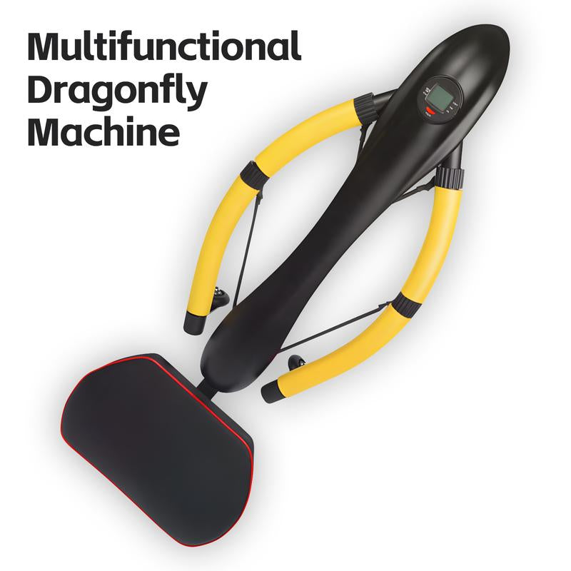 Foldable Core and Abdominal Trainer, Ab Trainer, Rowing Exercise Equipment, Dragonfly Machine Workout Tool, Ideal for Home Gym Fitness,Foldable Ab Workout Machine,Fathersdaygifts Adjustable