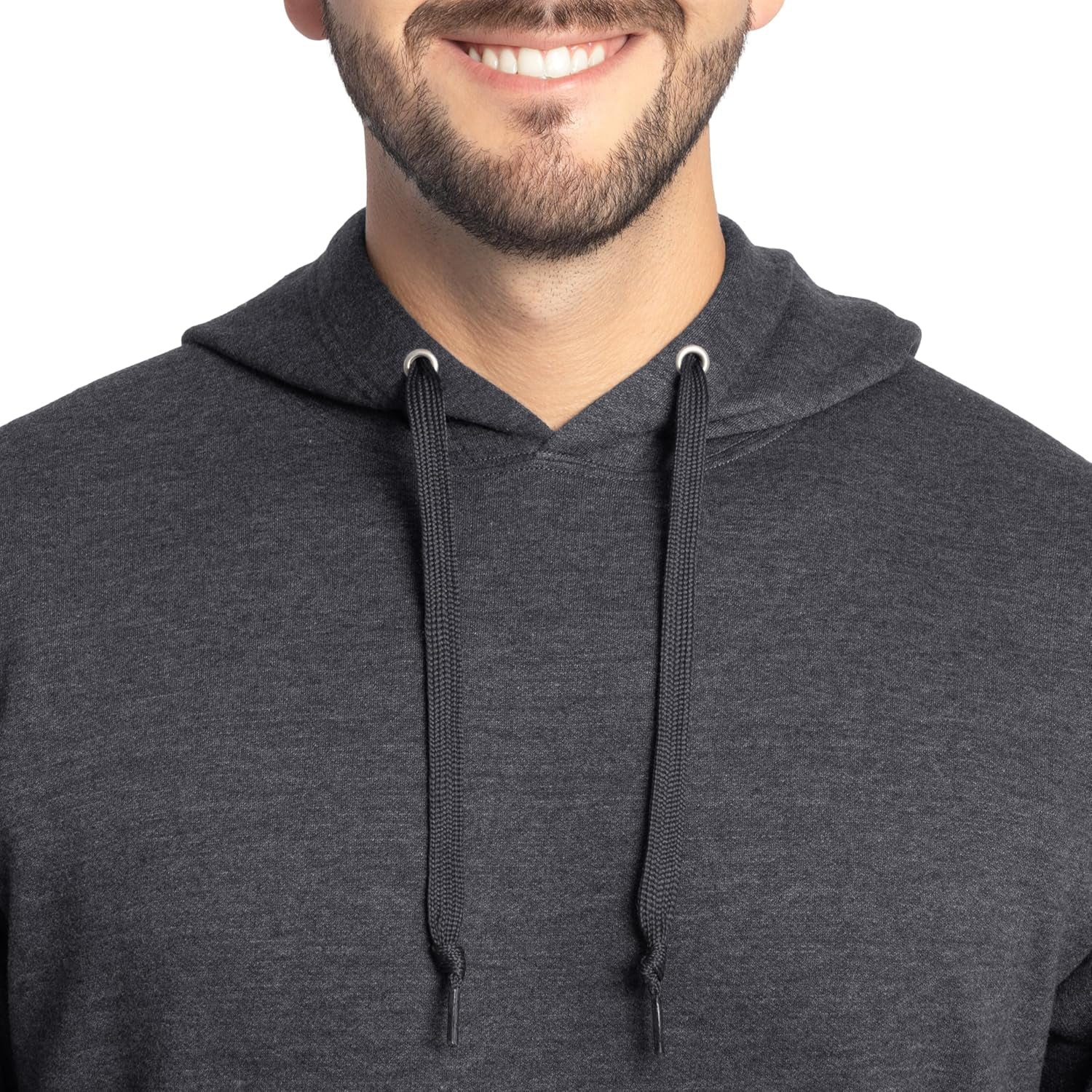 Mens Eversoft Fleece Pullover Hooded Sweatshirt, Moisture Wicking & Breathable