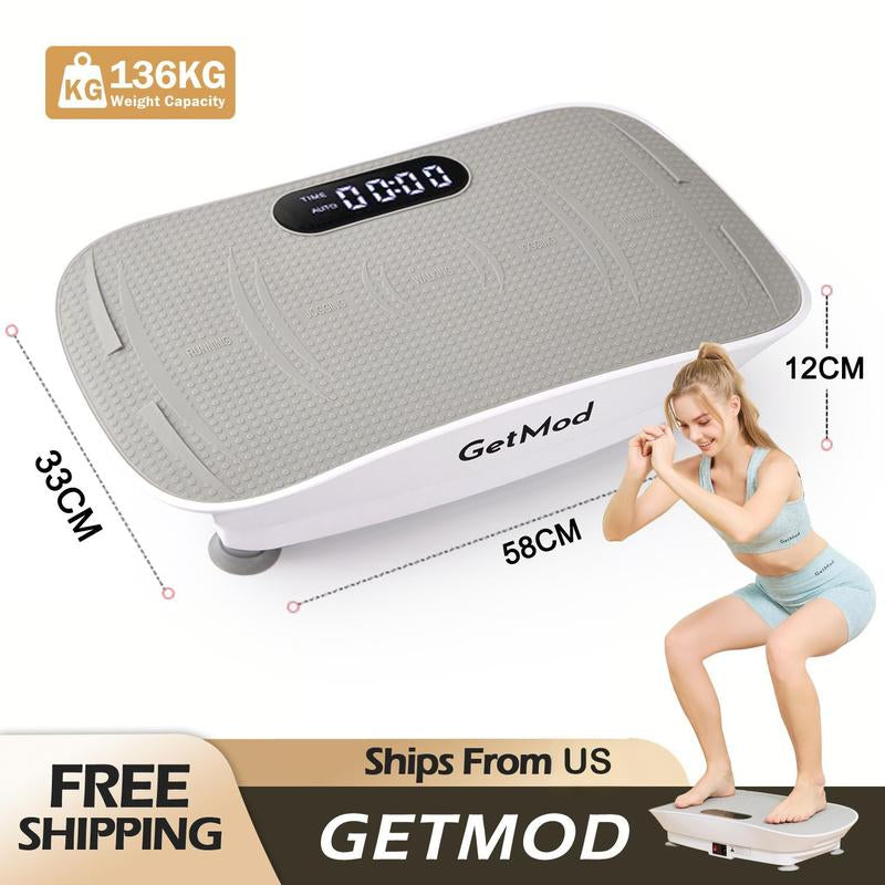 Getmod Vibration Plate Unlock Your Potential! Professional-Grade Vibration Platform for Athletic Performance