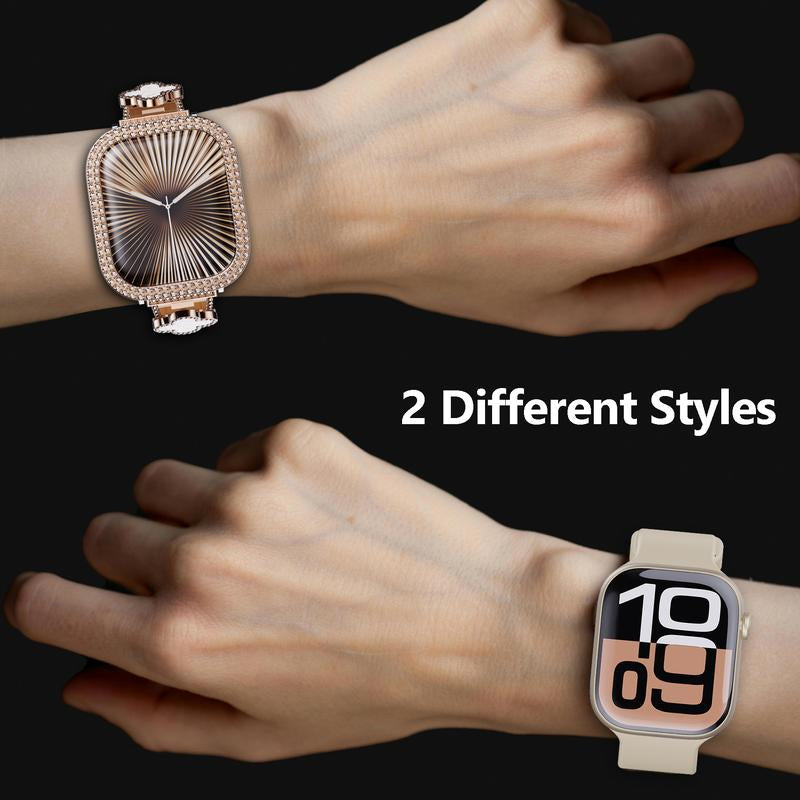 2026 Fashion Smart Watches for Women, Touch Screen Watch, Answer/Make Calls/100+ Sports Modes/Message Reminder, DIY Watch Dials, Wearable Devices, Smart Watches for Iphone/Andriod, Gift for Wife, Girl Friend