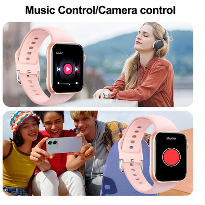 Hot Sale 2.01-Inch HD Touchscreen Smartwatch - Wireless Calling, Photo Capture, Music Control | Android/Ios Compatible, Unisex Style, Custom Watch Face, Alarm & Call/Sms Alerts