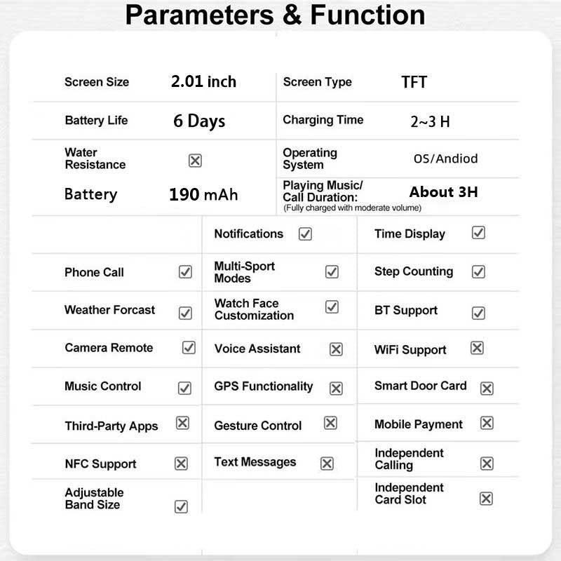 Hot Sale 2.01-Inch HD Touchscreen Smartwatch - Wireless Calling, Photo Capture, Music Control | Android/Ios Compatible, Unisex Style, Custom Watch Face, Alarm & Call/Sms Alerts