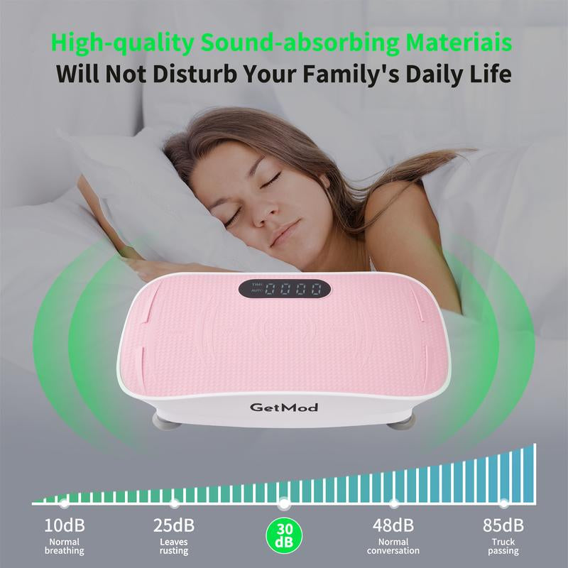 Getmod Vibration Plate Unlock Your Potential! Professional-Grade Vibration Platform for Athletic Performance