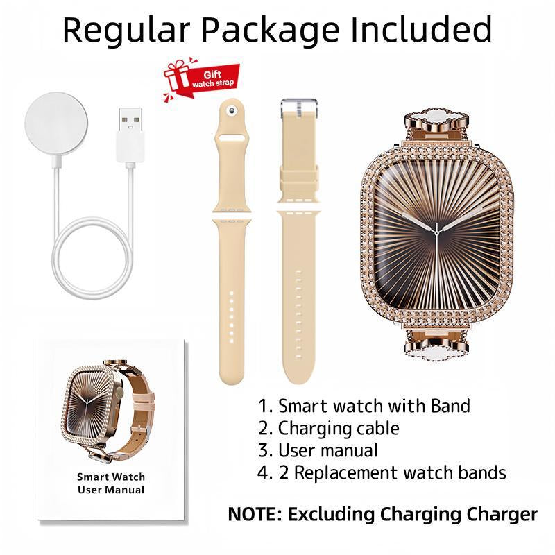 2026 Fashion Smart Watches for Women, Touch Screen Watch, Answer/Make Calls/100+ Sports Modes/Message Reminder, DIY Watch Dials, Wearable Devices, Smart Watches for Iphone/Andriod, Gift for Wife, Girl Friend