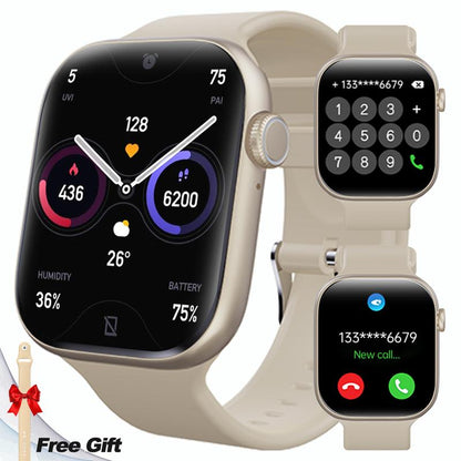 2026 Fashion Smart Watches for Women, Touch Screen Watch, Answer/Make Calls/100+ Sports Modes/Message Reminder, DIY Watch Dials, Wearable Devices, Smart Watches for Iphone/Andriod, Gift for Wife, Girl Friend