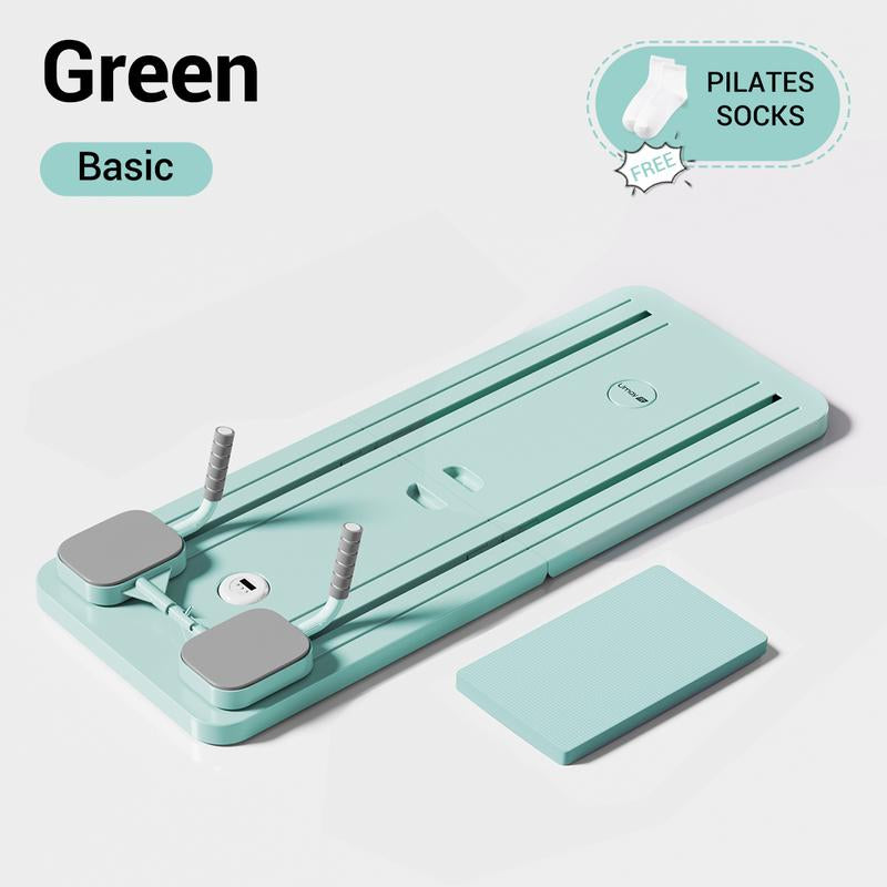 UMAY Multi-Functional Ab Exercise Board, Home Pilates Reformer, Abs Workout Equipment for Abdominal & Core Strength Training, Exercise Board for Home Gym Fitness，Foldable, Lightweight and Efficient