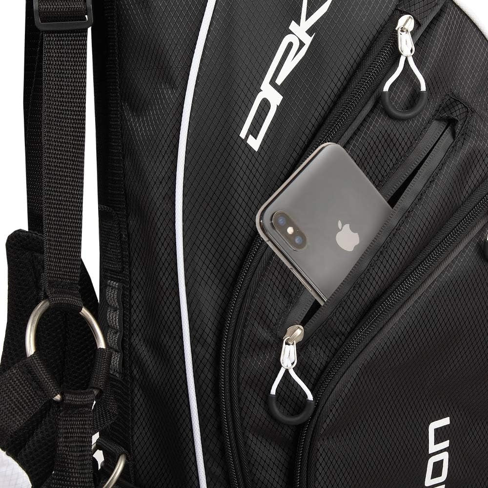 Golf DRK 7" Lightweight Golf Stand Bag with Dual Straps