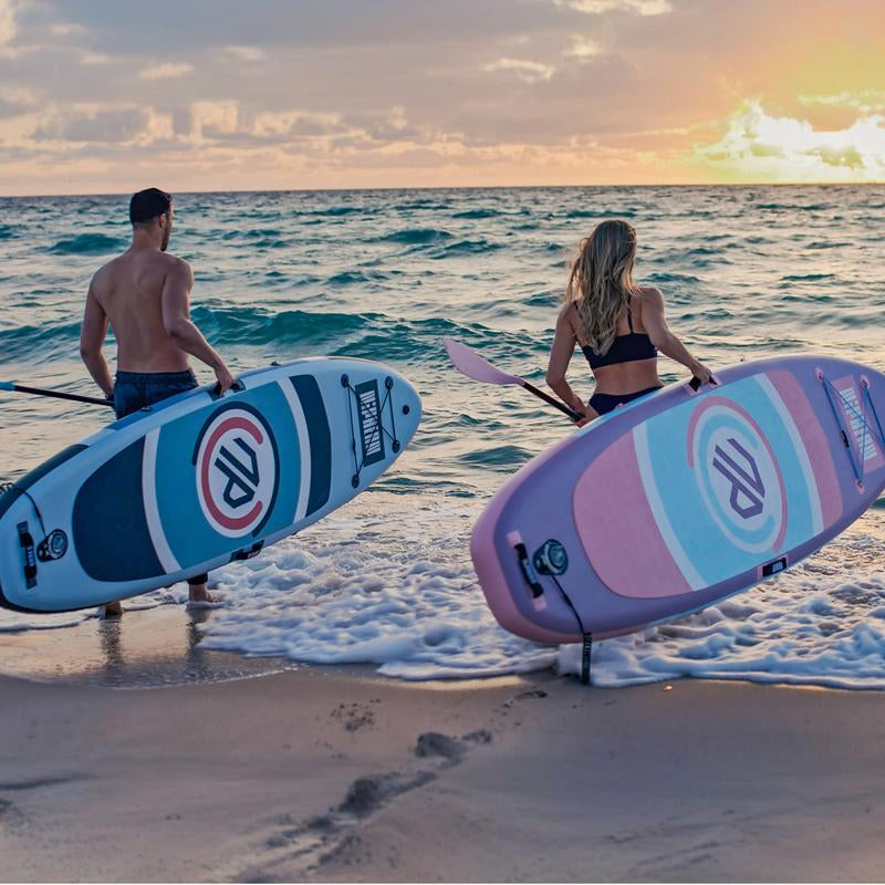 Niphean Inflatable Paddle Board Set with Paddle Board Seat and Kayak Paddles - 10’ Stable Wing Durable SUP Accessory with 1 Year Warranty, Versatile for Adults & Youth Yoga Use